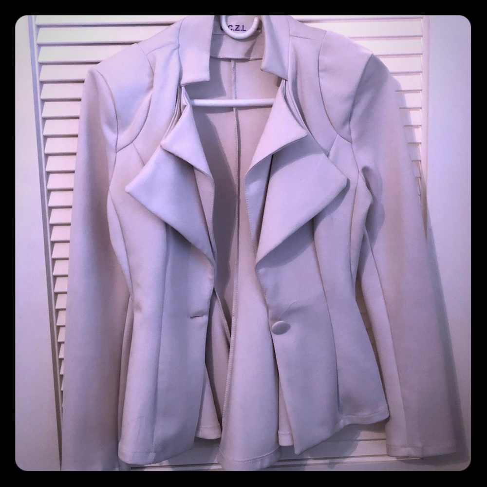 White Blazer